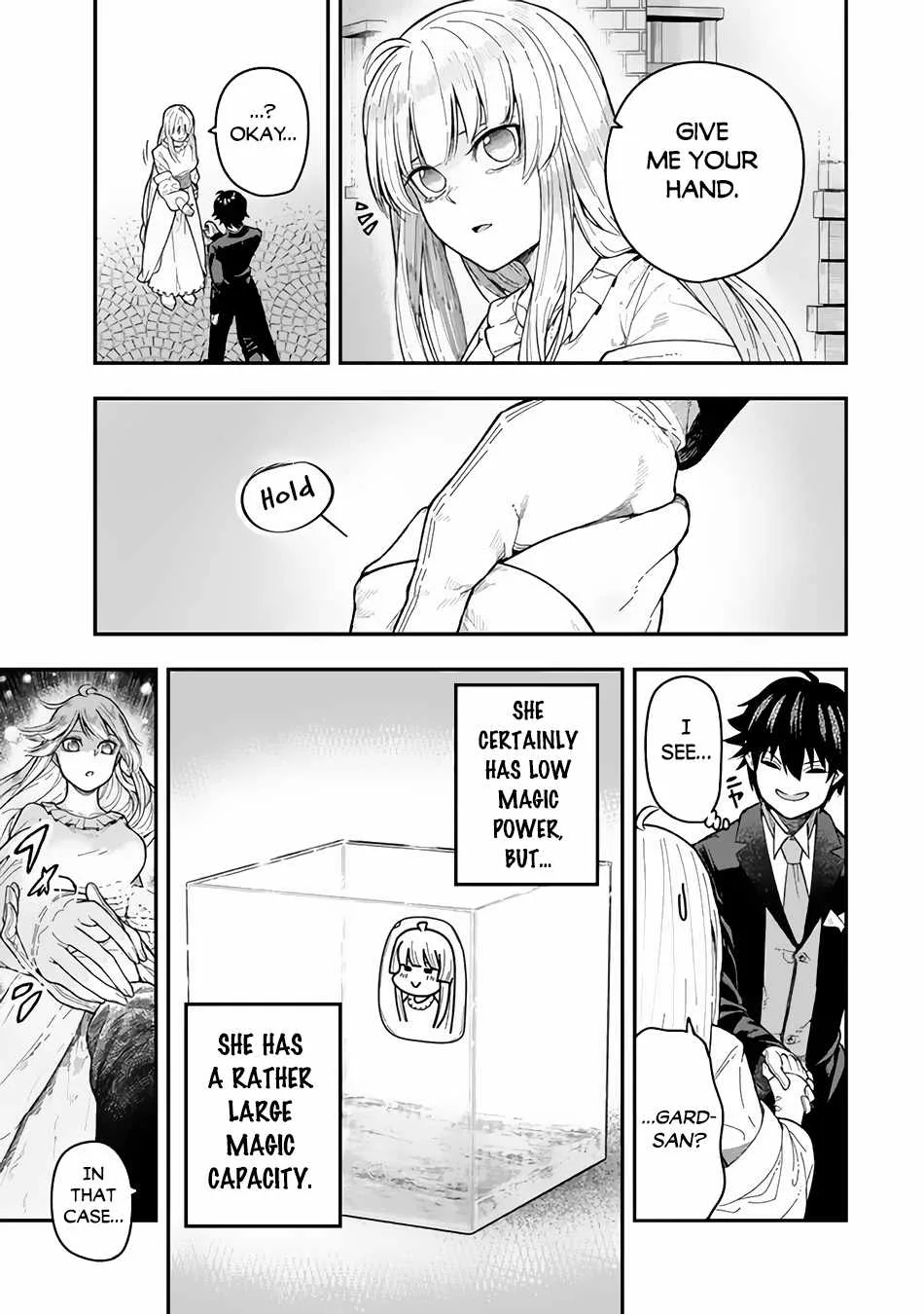 Gomi Ika da to Tsuihousareta Shounin, Jitsu wa Zensei Kensha desu Chapter 2.1 page 10