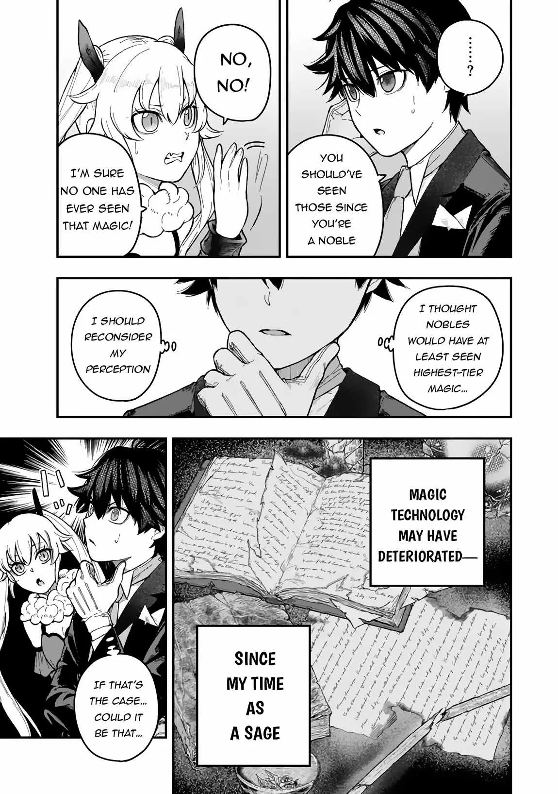 Gomi Ika da to Tsuihousareta Shounin, Jitsu wa Zensei Kensha desu Chapter 3.2 page 14