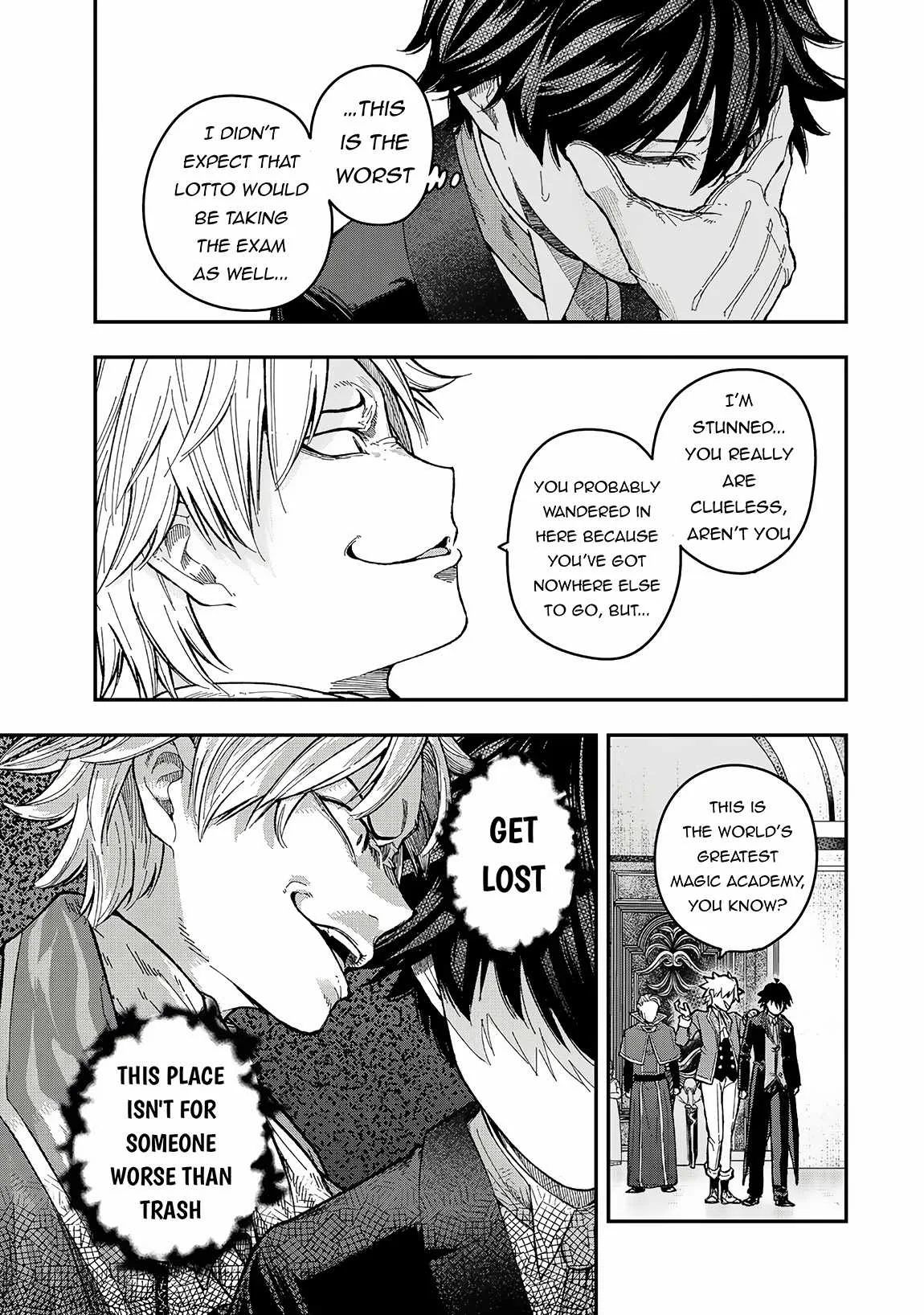 Gomi Ika da to Tsuihousareta Shounin, Jitsu wa Zensei Kensha desu Chapter 4.1 page 14