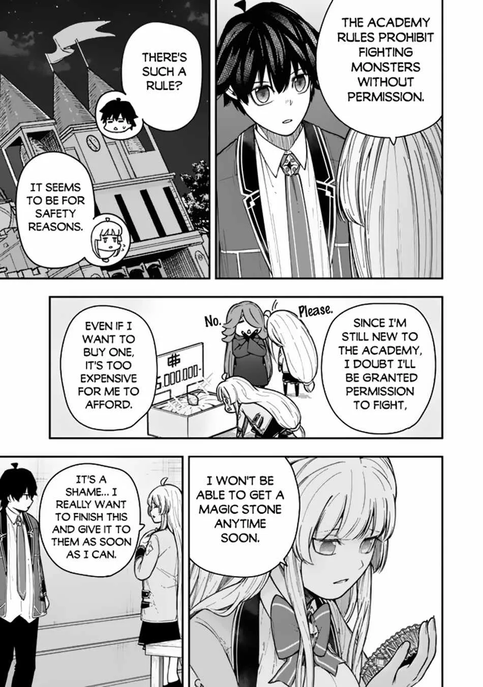 Gomi Ika da to Tsuihousareta Shounin, Jitsu wa Zensei Kensha desu Chapter 7.2 page 9
