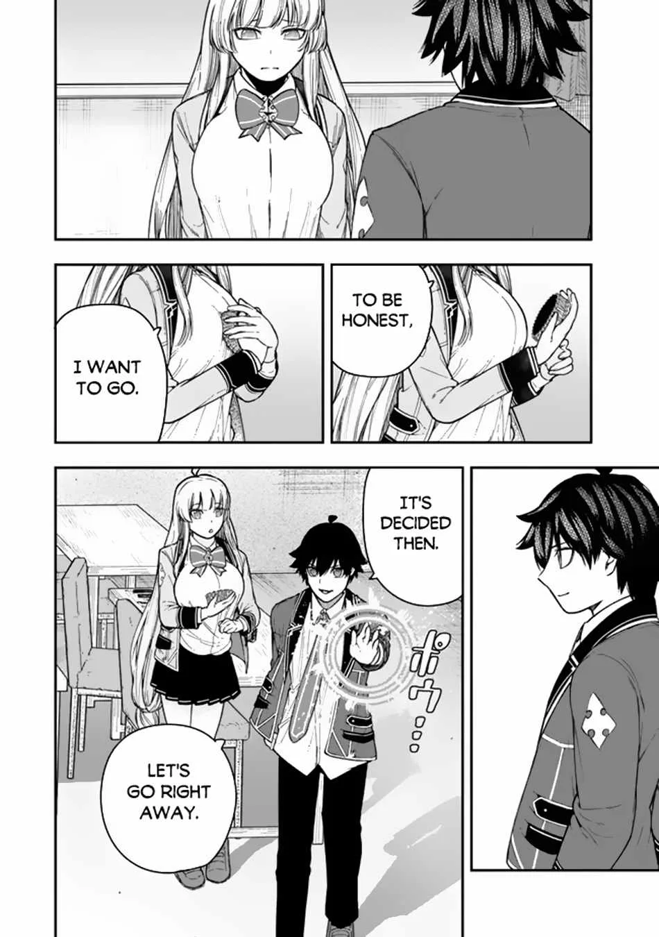 Gomi Ika da to Tsuihousareta Shounin, Jitsu wa Zensei Kensha desu Chapter 7.2 page 12