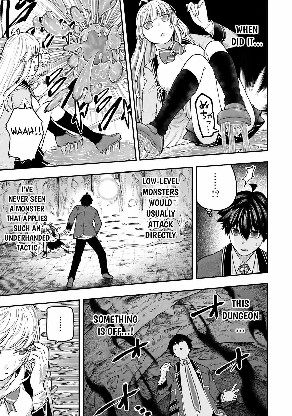 Gomi Ika da to Tsuihousareta Shounin, Jitsu wa Zensei Kensha desu Chapter 8 page 8