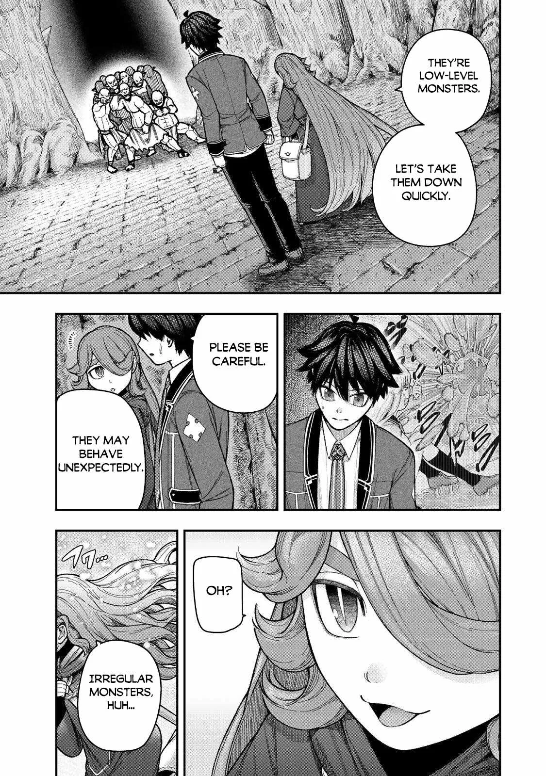 Gomi Ika da to Tsuihousareta Shounin, Jitsu wa Zensei Kensha desu Chapter 11.1 page 6