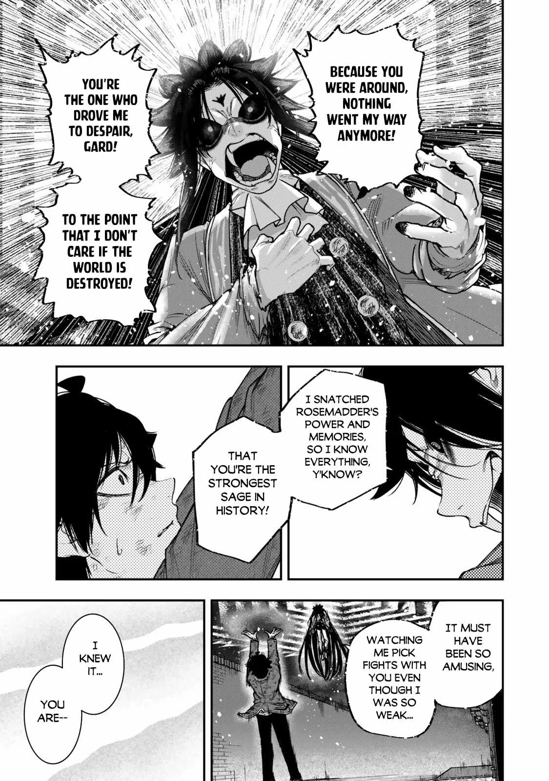 Gomi Ika da to Tsuihousareta Shounin, Jitsu wa Zensei Kensha desu Chapter 23 page 28