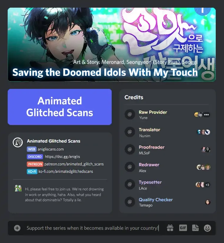 Saving the Doomed Idols With My Touch Chapter 17 page 2