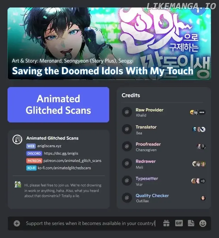 Saving the Doomed Idols With My Touch Chapter 37 page 2