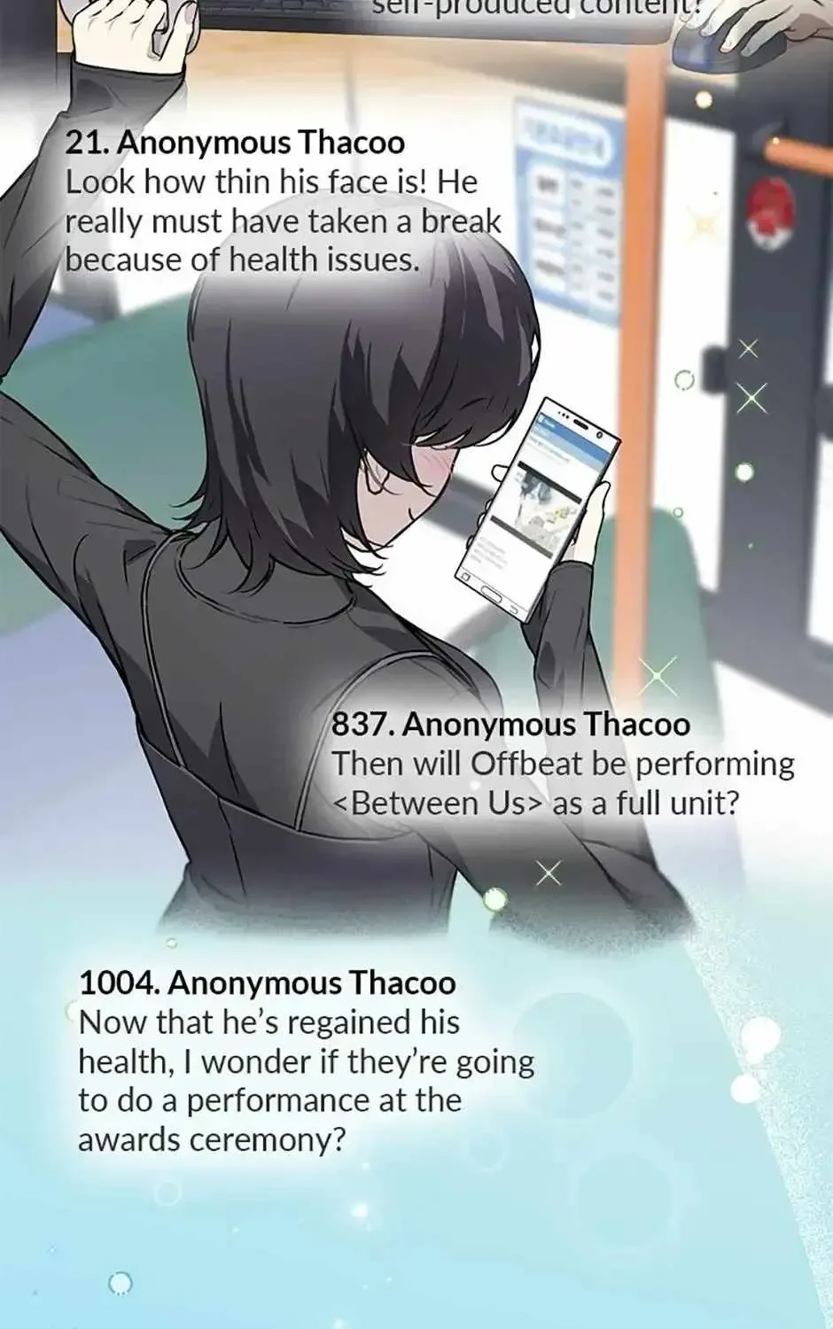 Saving the Doomed Idols With My Touch Chapter 85 page 17
