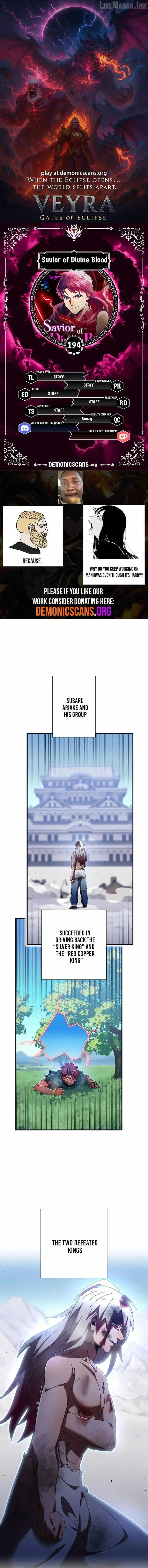 Savior of Divine Blood ~Draw Out 0.00000001% To Become the Strongest~ Chapter 194 page 1