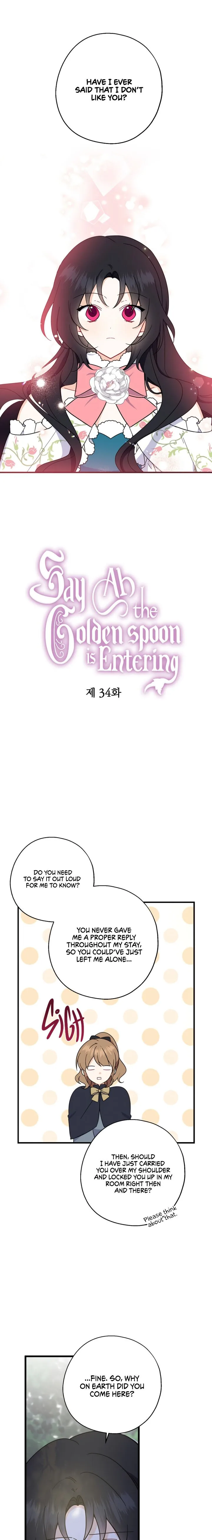 Say Ah, The Golden Spoon Is Entering Chapter 34 page 11