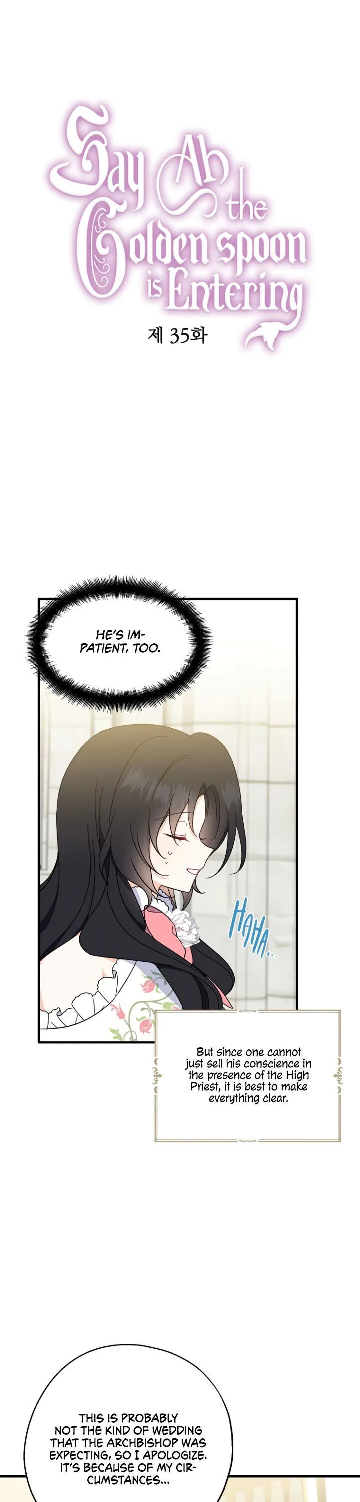 Say Ah, The Golden Spoon Is Entering Chapter 35 page 8
