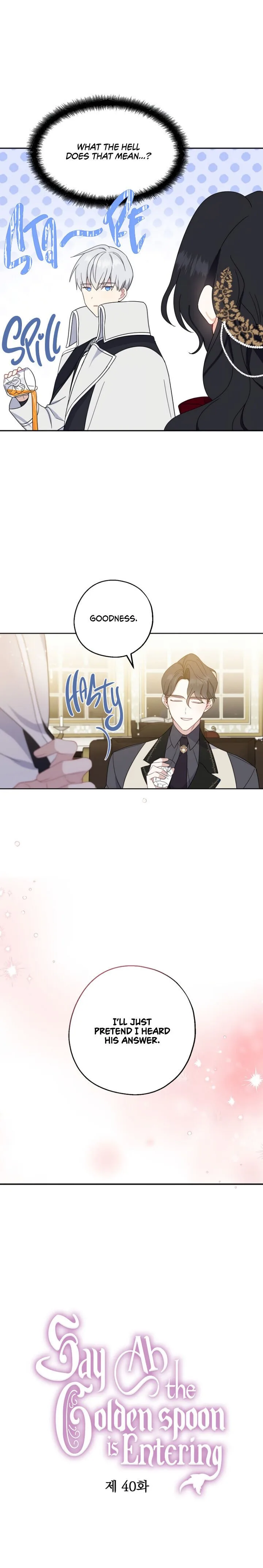 Say Ah, The Golden Spoon Is Entering Chapter 40 page 19