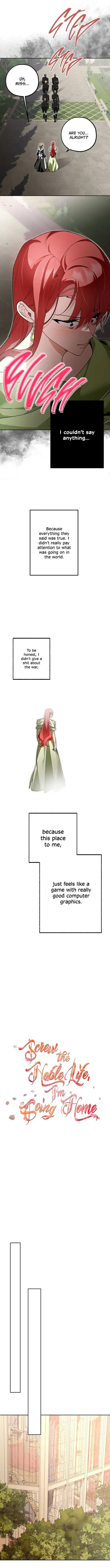Screw the Noble Life, I’m Going Home Chapter 36 page 3