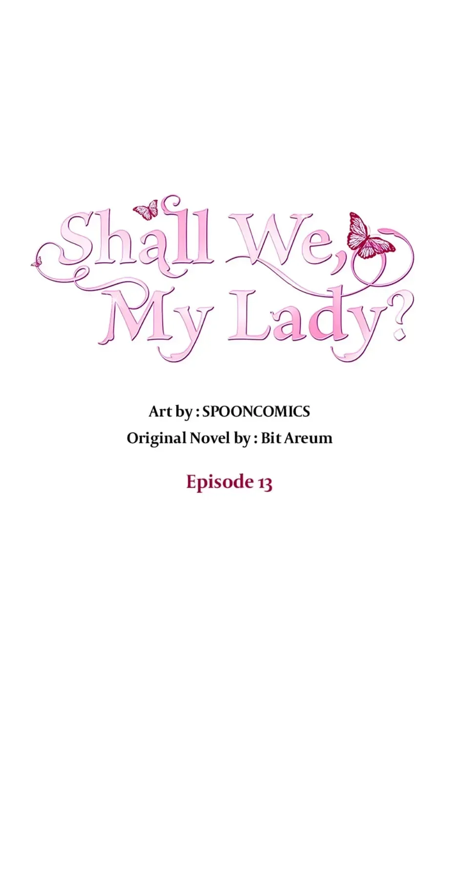 Shall We, My Lady? Chapter 13 page 20