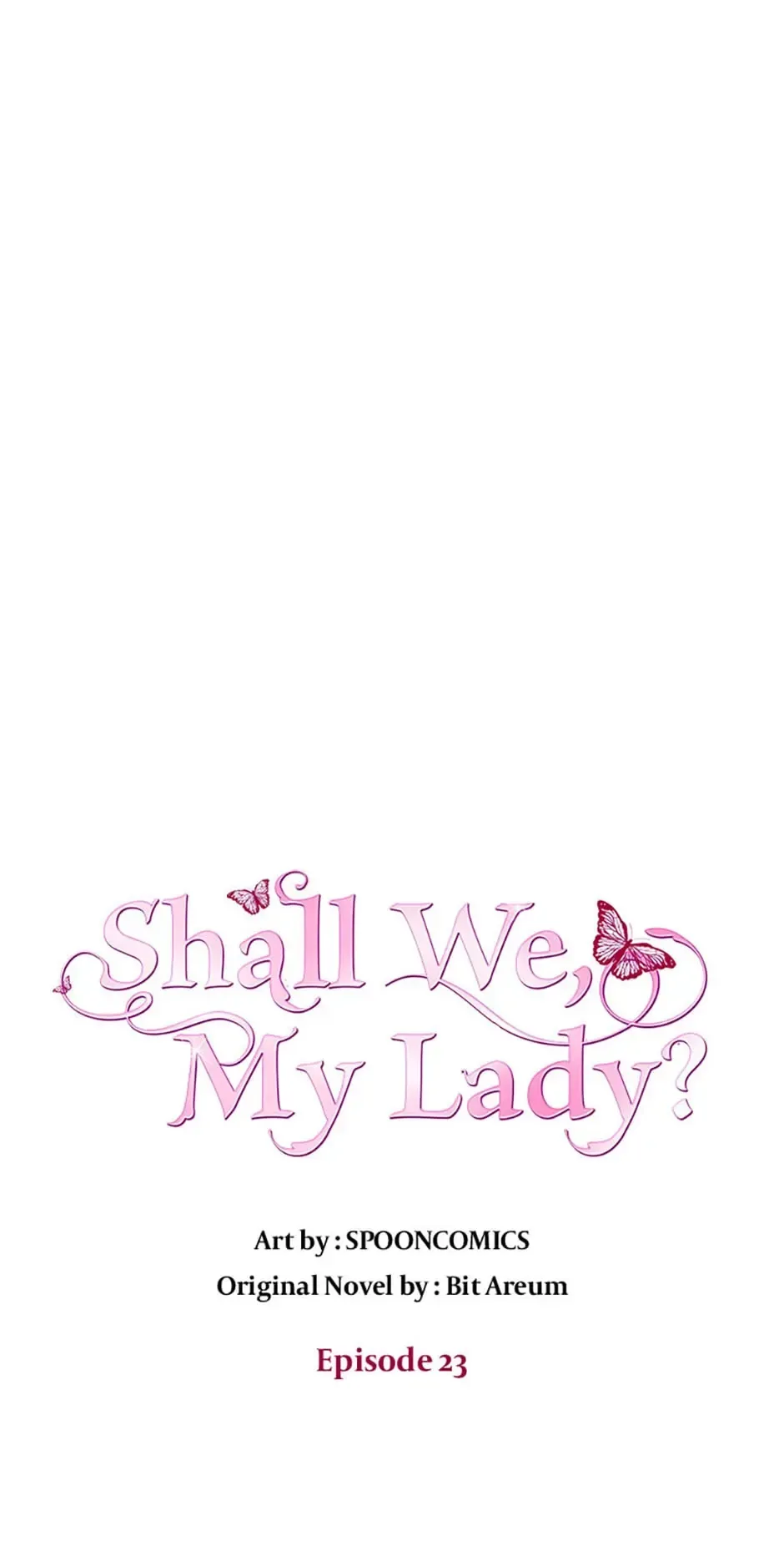 Shall We, My Lady? Chapter 23 page 18