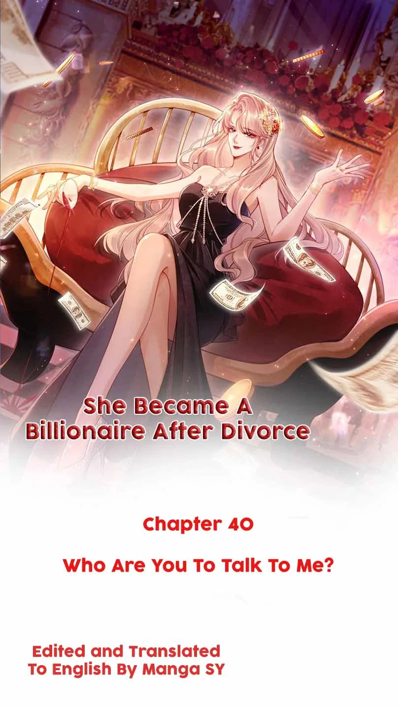 She Became A Billionaire After Divorce Chapter 40 page 3