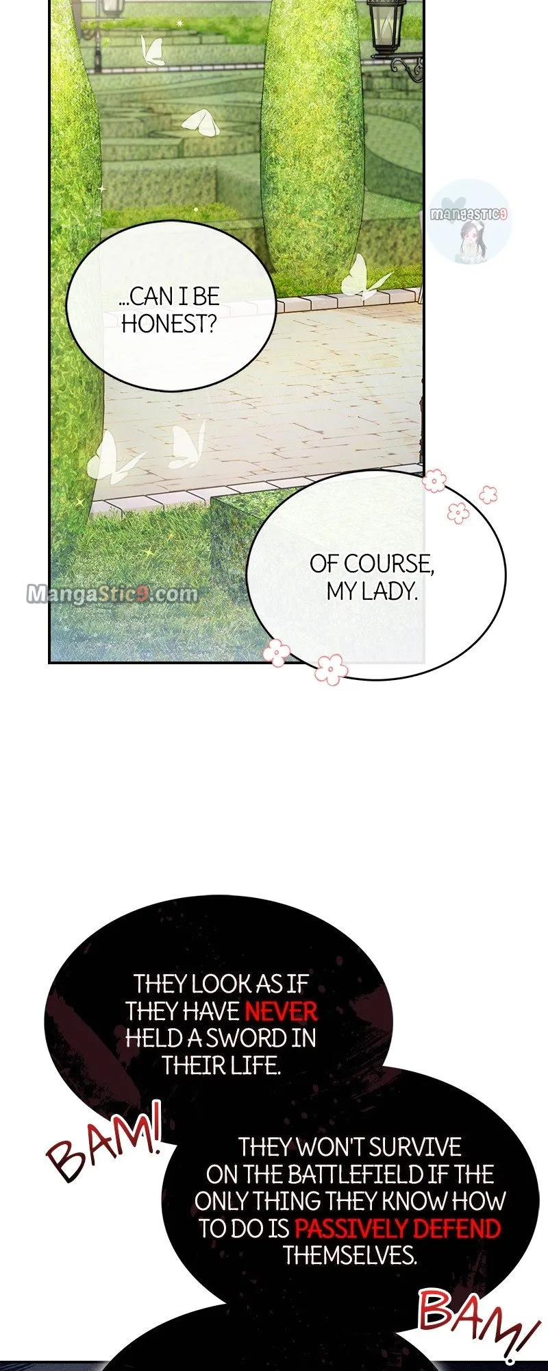 She No Longer Wields Her Sword Chapter 8 page 21