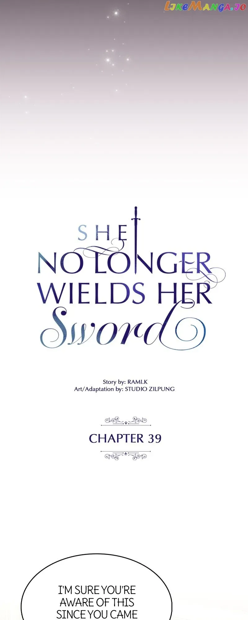 She No Longer Wields Her Sword Chapter 39 page 13