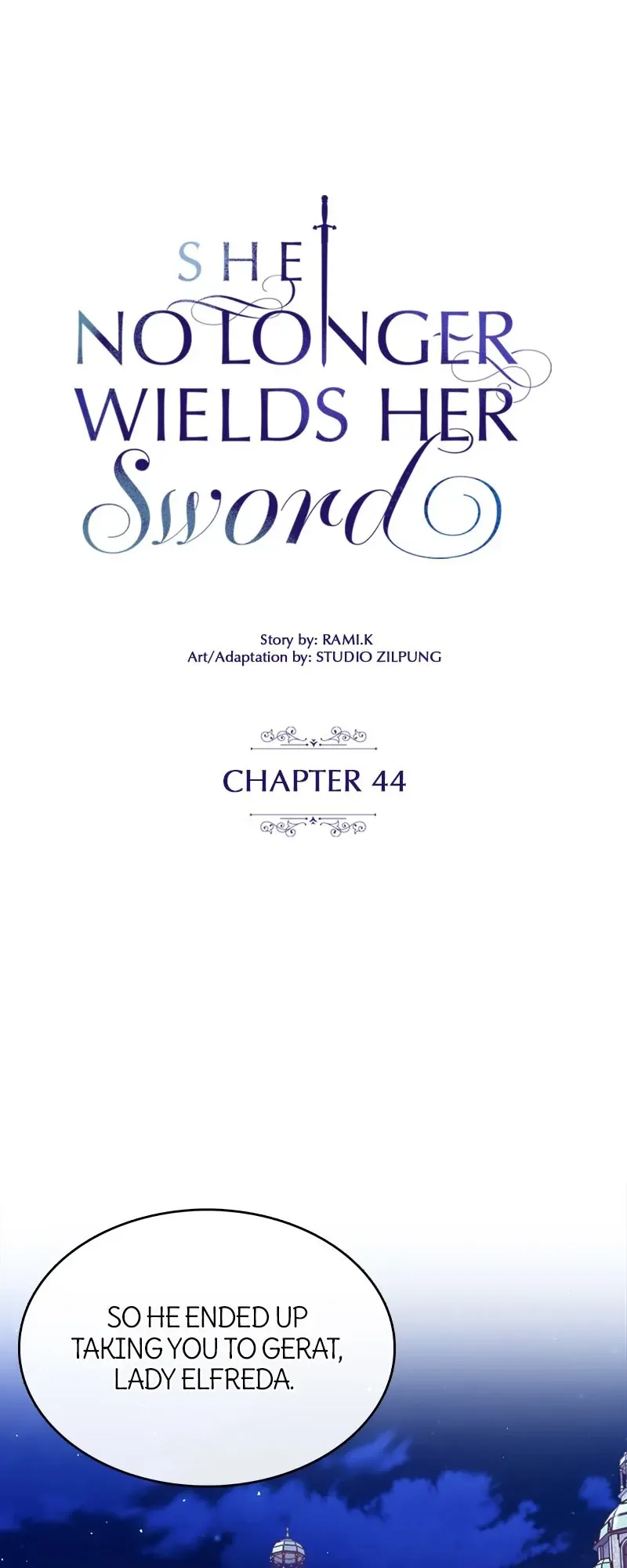 She No Longer Wields Her Sword Chapter 44 page 2
