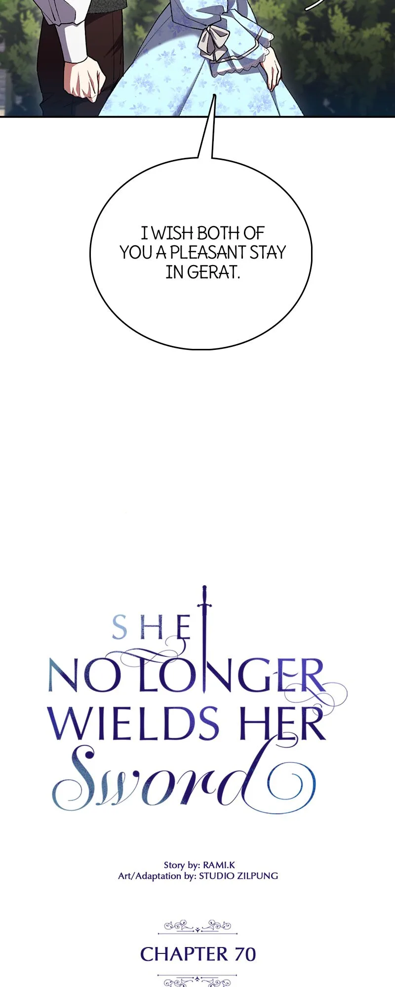 She No Longer Wields Her Sword Chapter 70 page 8