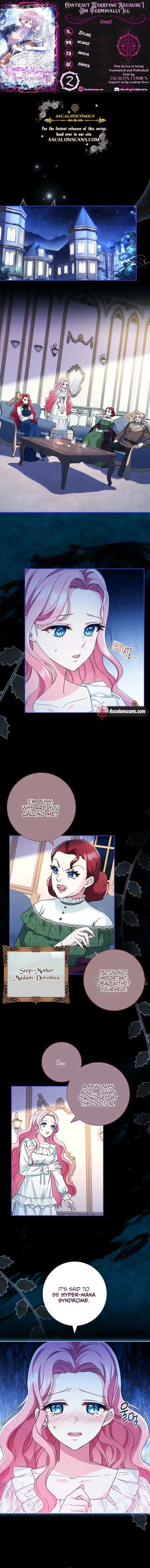 Since My Time is Limited, I’m Entering A Contract Marriage Chapter 2 page 2