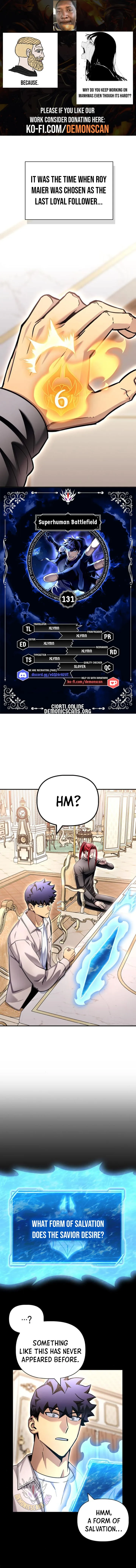 Superhuman Battlefield Chapter 131 page 2