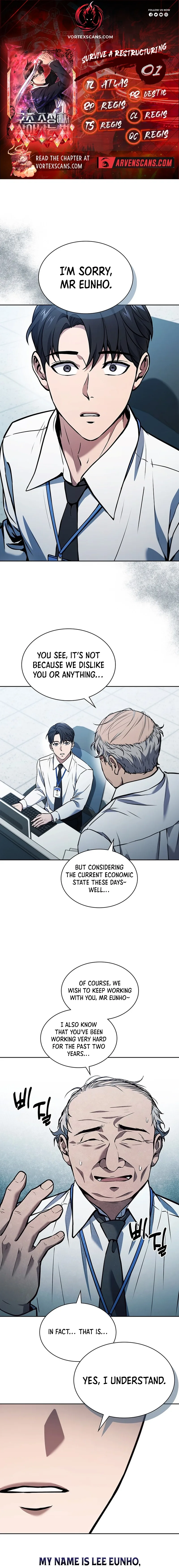 Survive a Restructuring Chapter 1 page 2