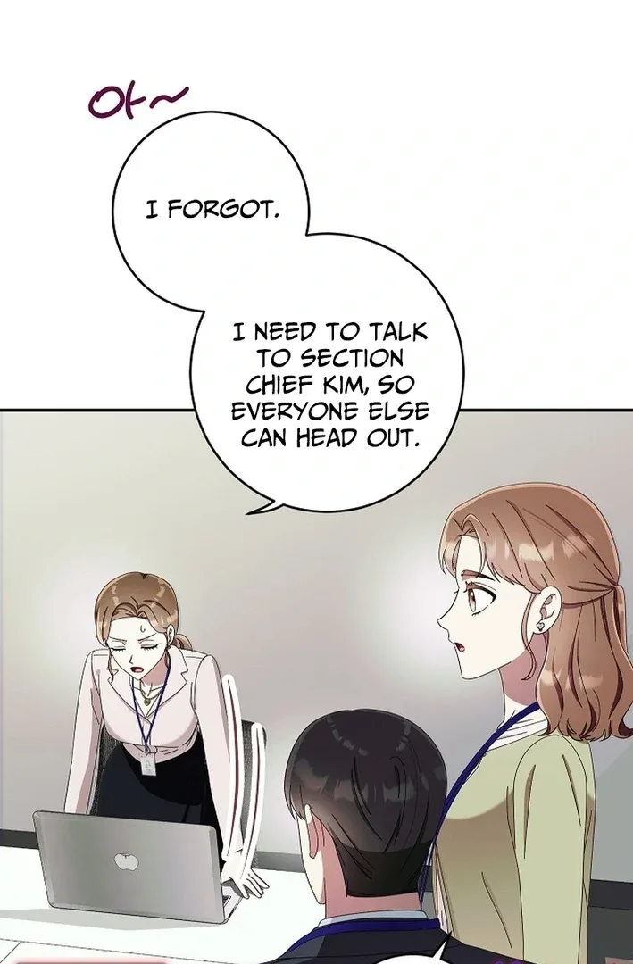 Team Leader, I’ll Go Straight Forward Chapter 12 page 56