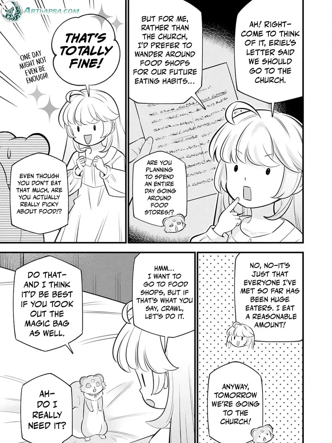 Tensei Youjo wa Owabi Cheat de Isekai Going My Way Chapter 22 page 35