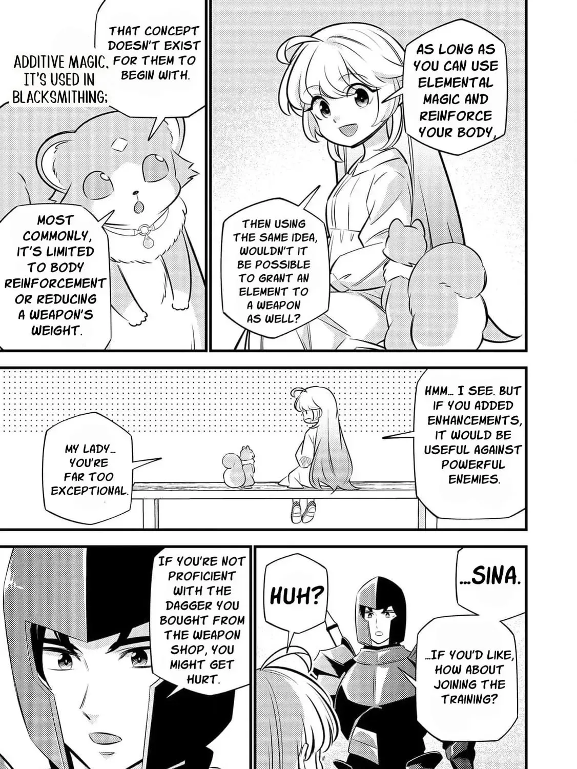 Tensei Youjo wa Owabi Cheat de Isekai Going My Way Chapter 26 page 35