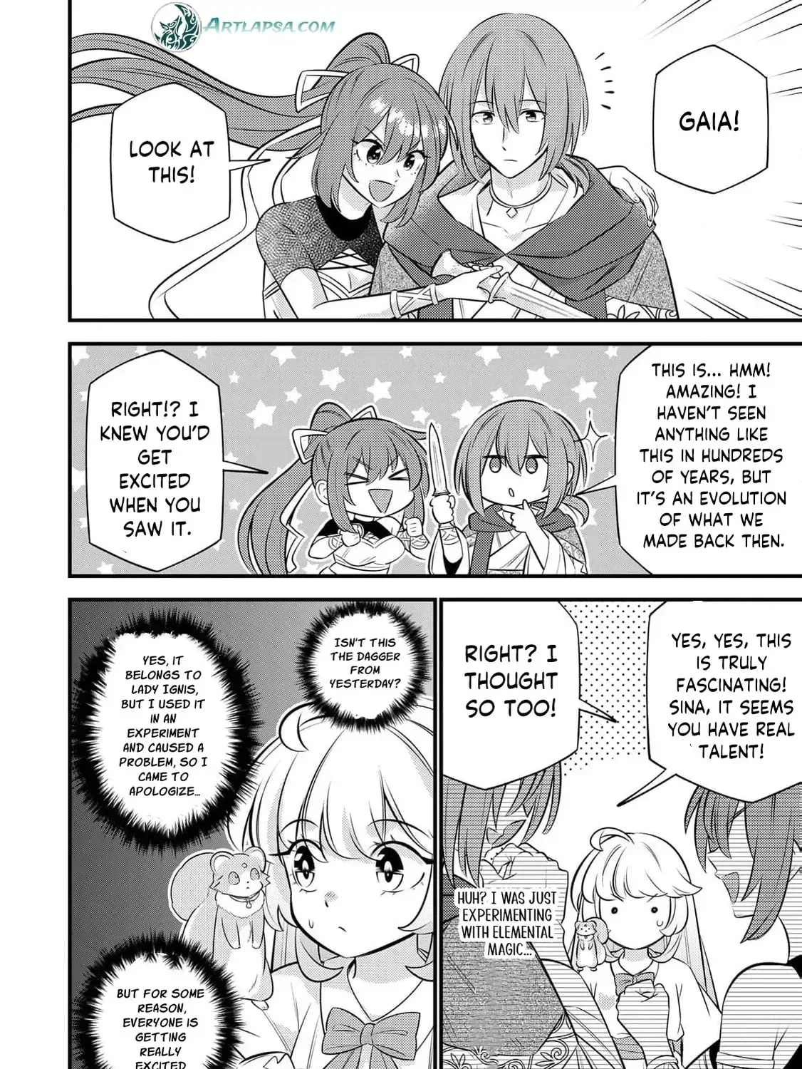 Tensei Youjo wa Owabi Cheat de Isekai Going My Way Chapter 27 page 29