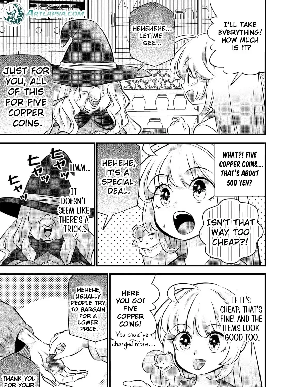 Tensei Youjo wa Owabi Cheat de Isekai Going My Way Chapter 31 page 15