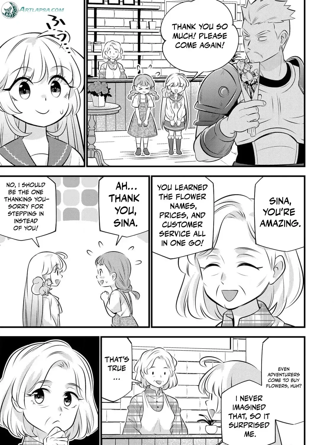 Tensei Youjo wa Owabi Cheat de Isekai Going My Way Chapter 33 page 15