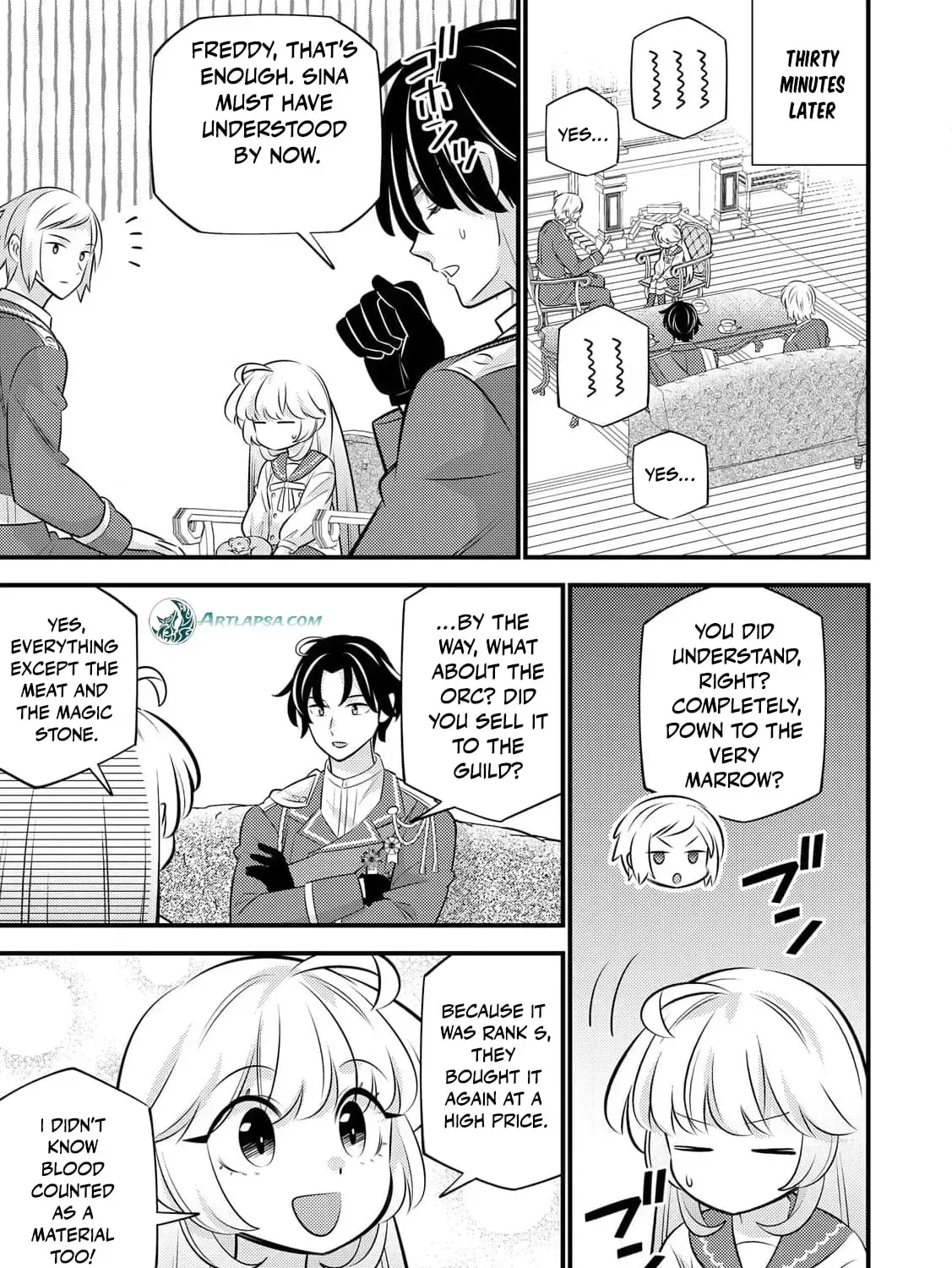 Tensei Youjo wa Owabi Cheat de Isekai Going My Way Chapter 32 page 27