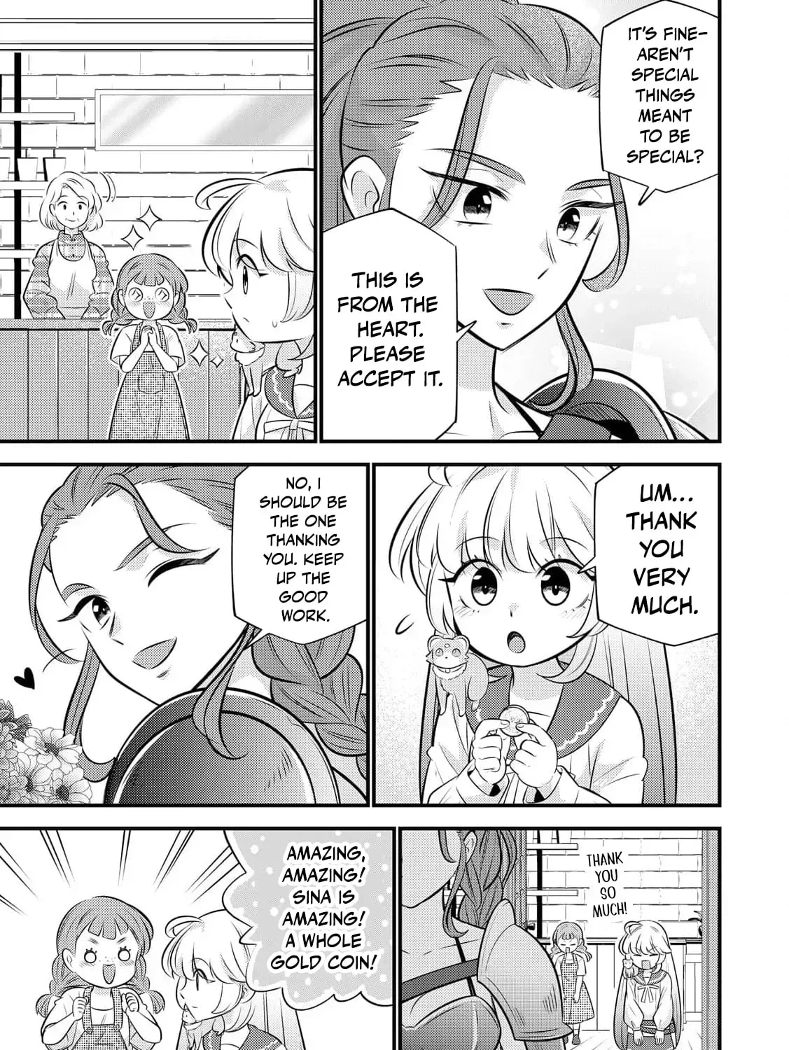 Tensei Youjo wa Owabi Cheat de Isekai Going My Way Chapter 33 page 39
