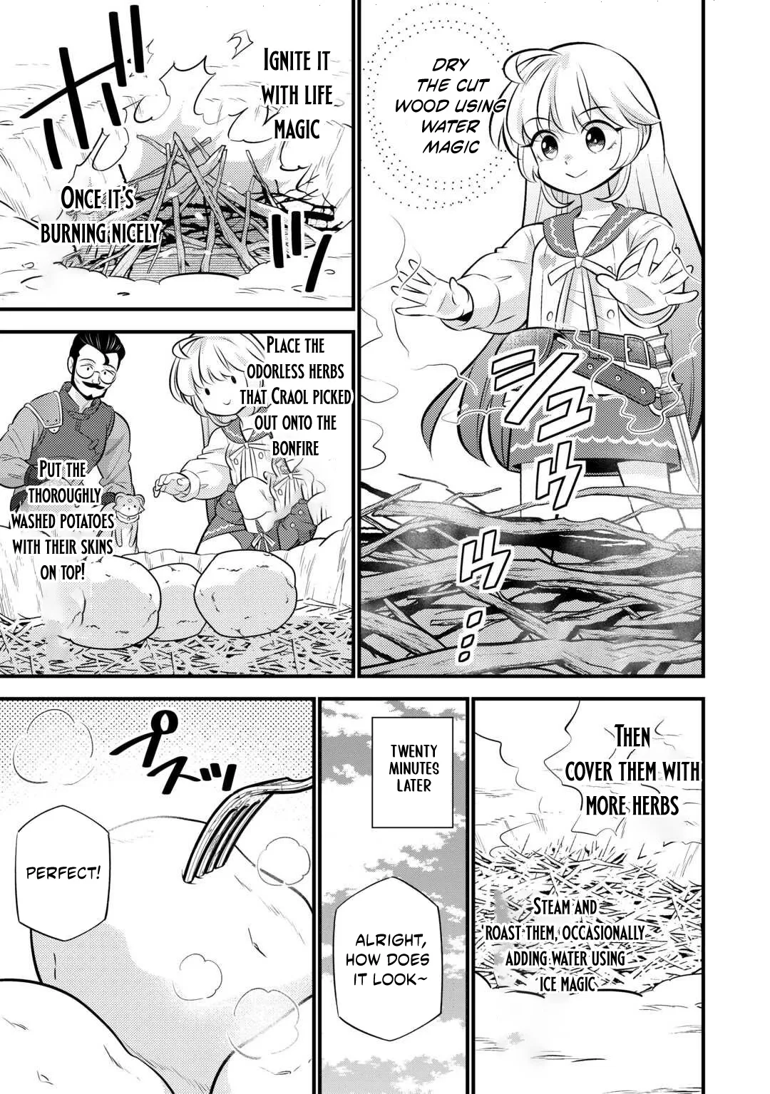 Tensei Youjo wa Owabi Cheat de Isekai Going My Way Chapter 36 page 2