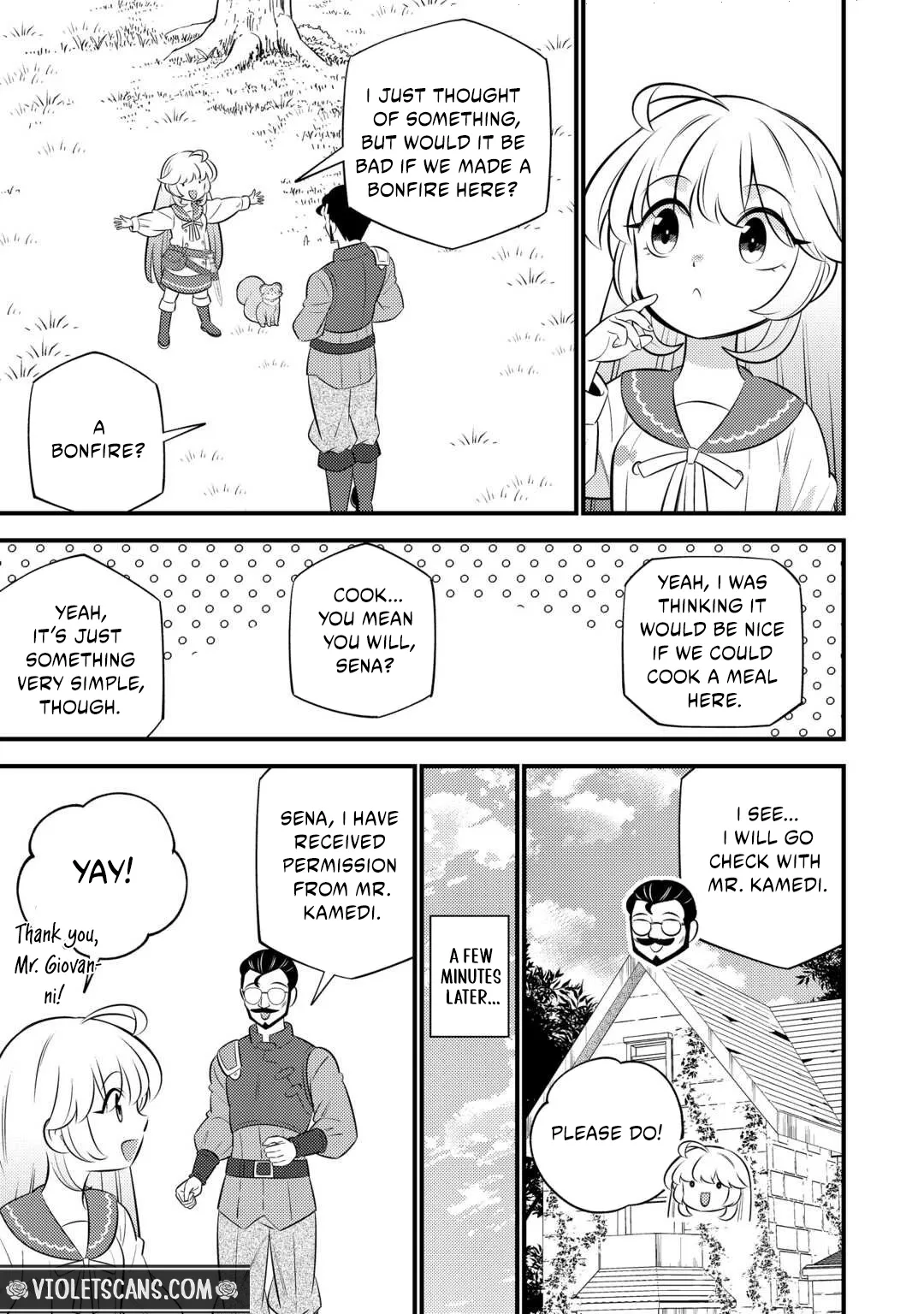 Tensei Youjo wa Owabi Cheat de Isekai Going My Way Chapter 35 page 22