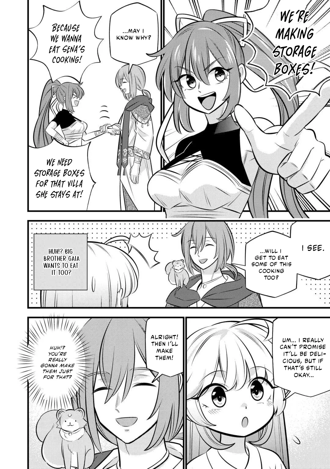 Tensei Youjo wa Owabi Cheat de Isekai Going My Way Chapter 37 page 9