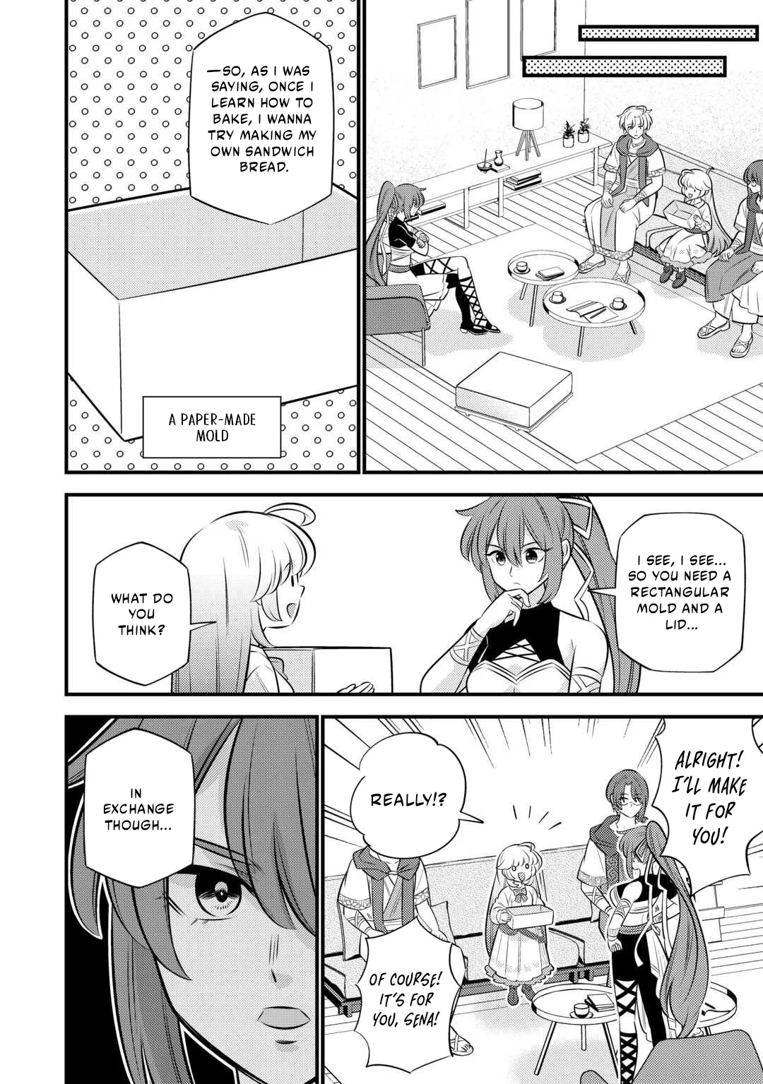 Tensei Youjo wa Owabi Cheat de Isekai Going My Way Chapter 37 page 7