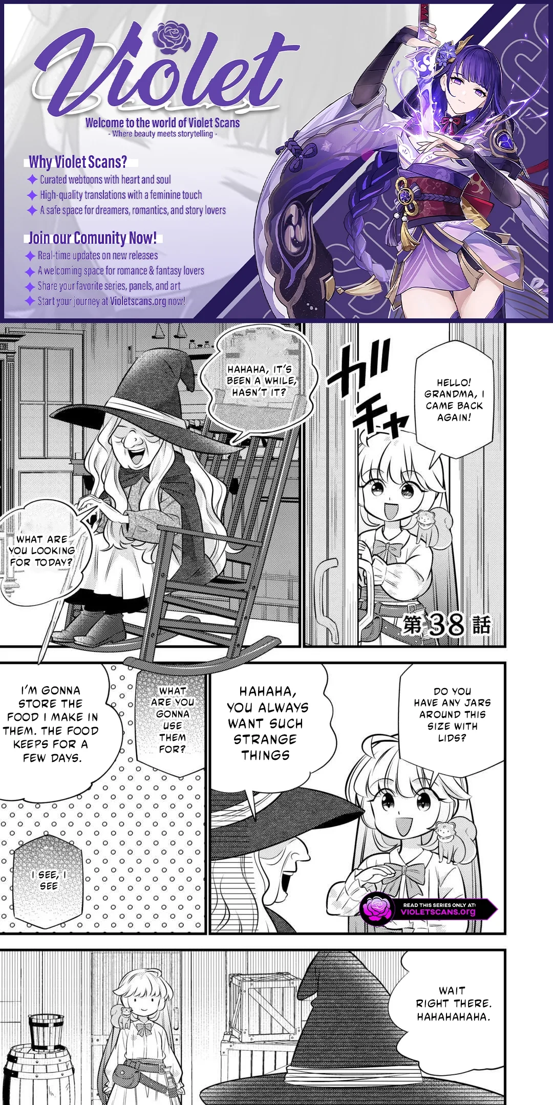 Tensei Youjo wa Owabi Cheat de Isekai Going My Way Chapter 38 page 1