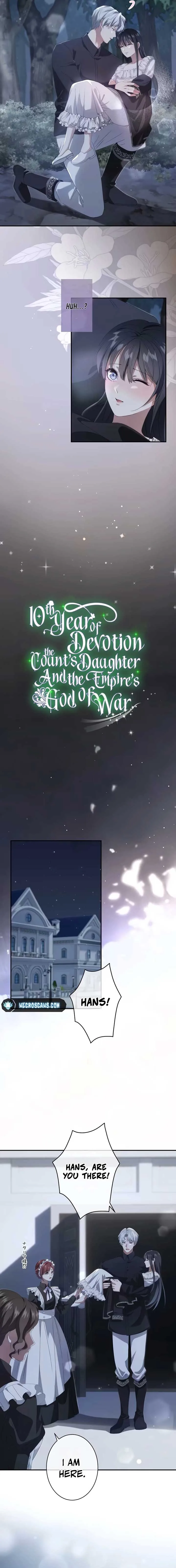 Tenth Year of Devotion: The Count’s Daughter and the Empire’s God of War Chapter 3 page 4
