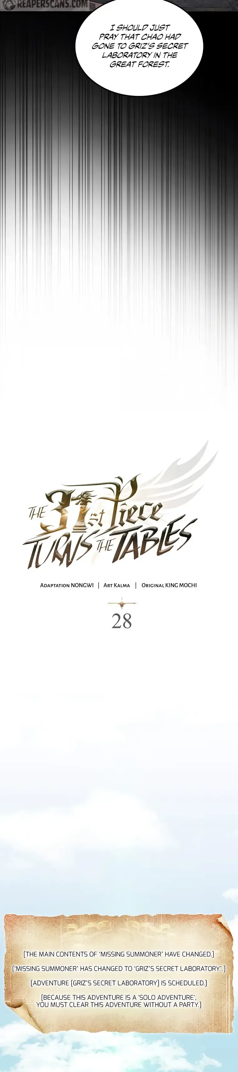 The 31st Piece Turns the Tables Chapter 28 page 22