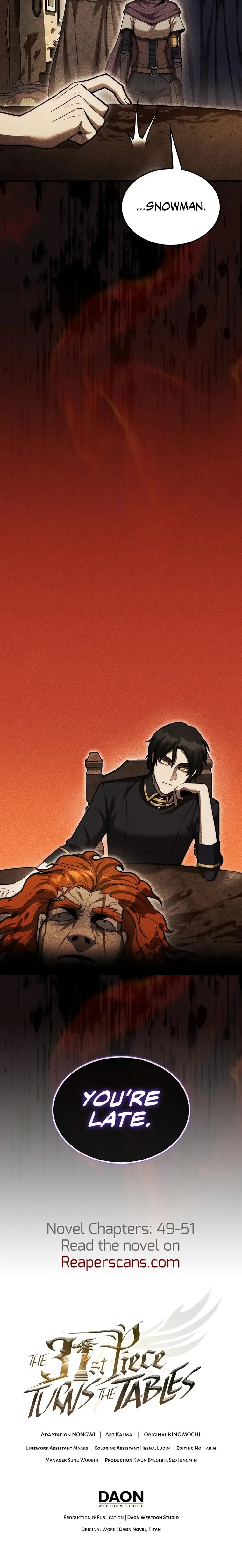 The 31st Piece Turns the Tables Chapter 41 page 30