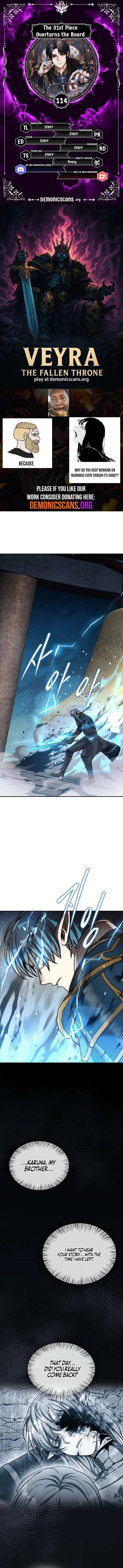 The 31st Piece Turns the Tables Chapter 114 page 1