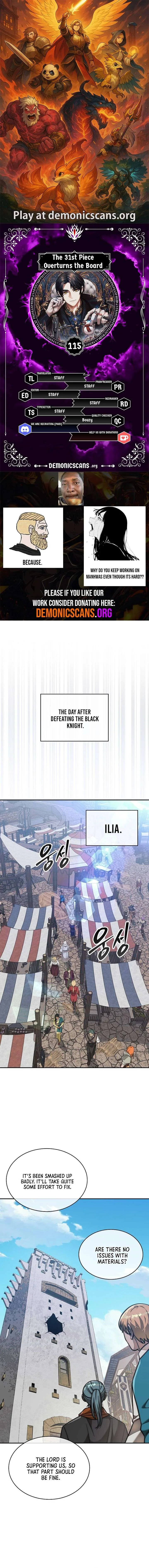 The 31st Piece Turns the Tables Chapter 115 page 1