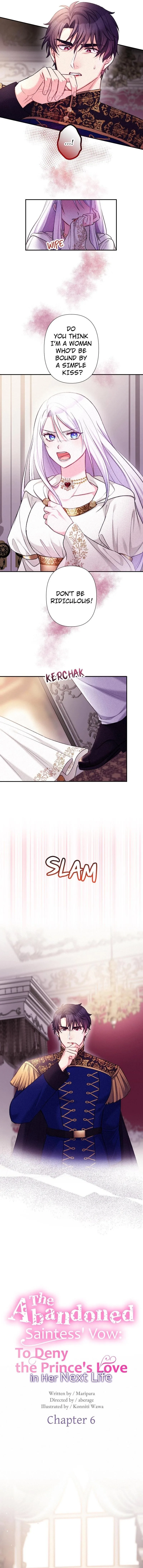 The Abandoned Saintess’s Vow: To Deny the Prince’s Love in Her Next Life Chapter 6 page 2