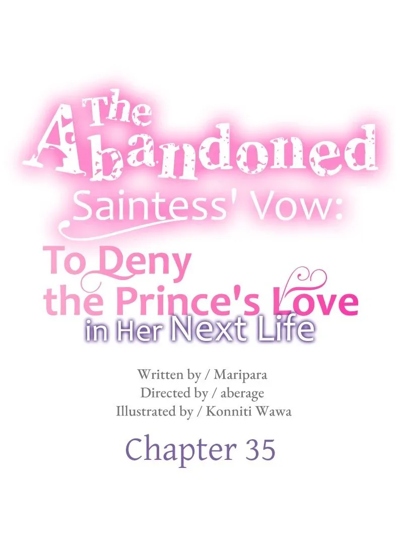 The Abandoned Saintess’s Vow: To Deny the Prince’s Love in Her Next Life Chapter 35 page 10