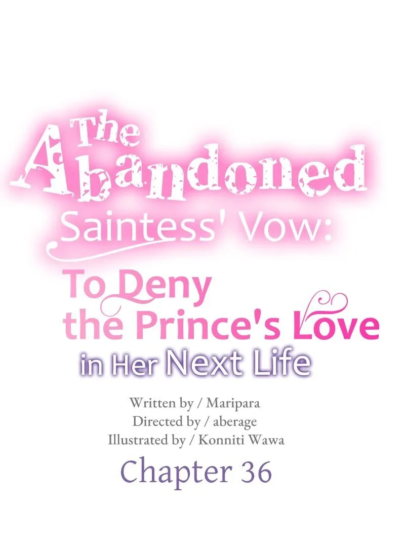 The Abandoned Saintess’s Vow: To Deny the Prince’s Love in Her Next Life Chapter 36 page 15
