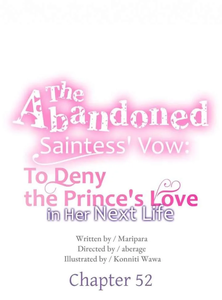 The Abandoned Saintess’s Vow: To Deny the Prince’s Love in Her Next Life Chapter 52 page 14