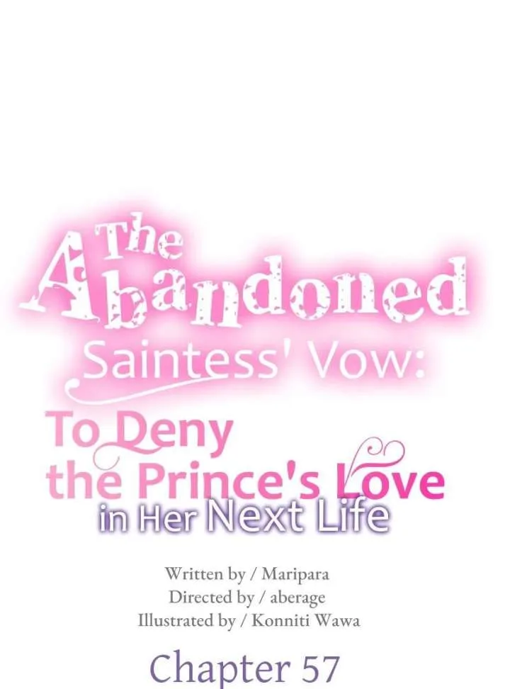 The Abandoned Saintess’s Vow: To Deny the Prince’s Love in Her Next Life Chapter 57 page 6