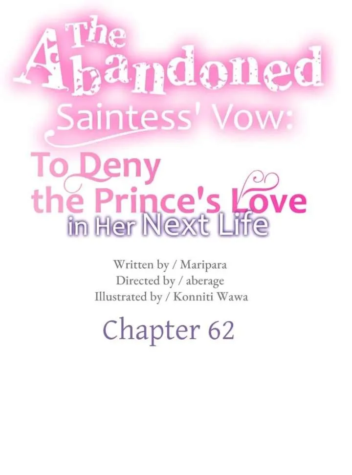 The Abandoned Saintess’s Vow: To Deny the Prince’s Love in Her Next Life Chapter 62 page 11